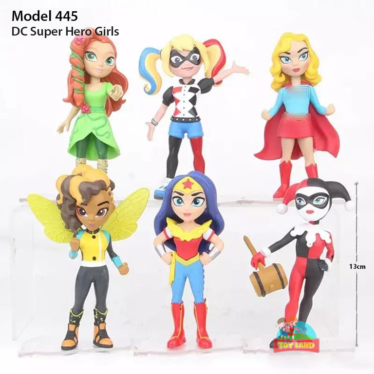 Action Figure Set - Model 445 : DC Super Hero Girls